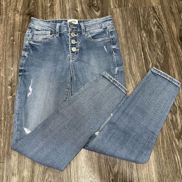 RSQ size 12 Mid Rise ankle Skinny Jeans - Picture 2 of 4